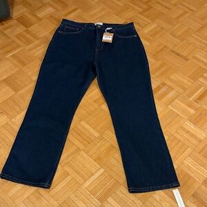 Reformation Women's Dark Blue Jeans